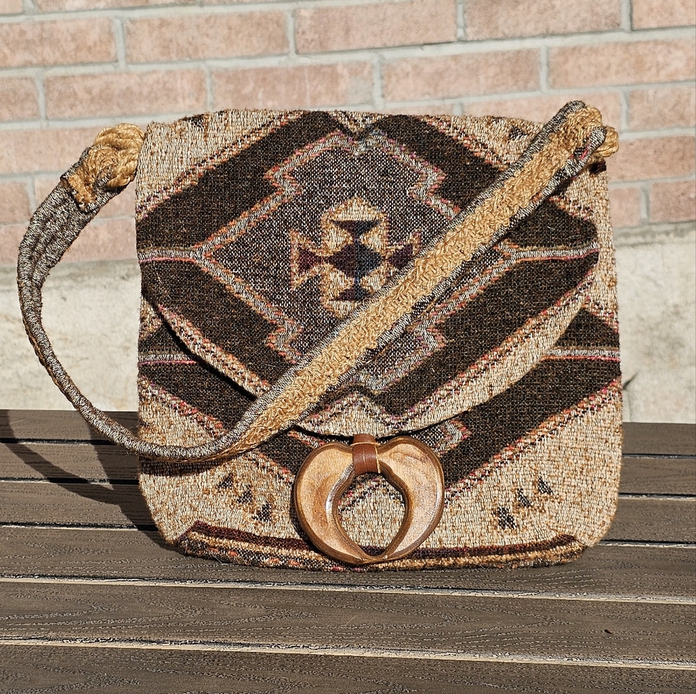 Bohemian Vtg. Carpet Bags of America purse